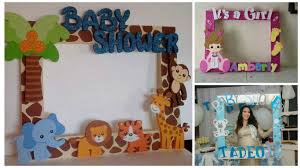 Aprende Como Hacer Marcos De Baby Shower Para Selfies Lodijoella