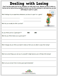 sportsmanship and teamwork worksheets physical education lessons social skills elementary physical education