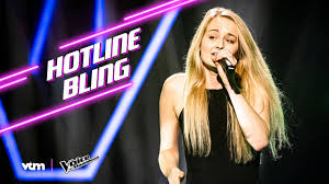 Gisterenavond verblijdde hij de belgische kijkers met een optreden tijdens de finale van the voice van vlaanderen. Annelies Hotline Bling The Blind Auditions The Voice Van Vlaanderen Vtm Youtube