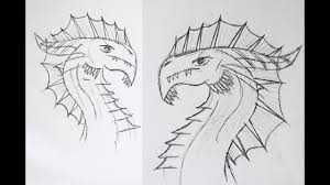 Pix for gt how to draw a cool dragon easy easy dragon drawings dragon draw cool and easy drawings drawing pencil easy cool easy drawings of dragons fashionplaceface drawing how to draw a cool dragon step 11 1 000000096101 5 gif 2000 1397 dragon pose dragon sketch cool dragon drawings sketches pin by zane lase on tattoo easy dragon drawings. How To Draw A Dragon Head With Pencil Very Simple Tutorial Youtube