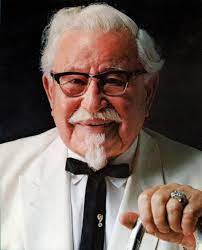 Colonel Sanders Born Harland David Sanders September 9 1890 In Henryville Indiana Us Died December 16 1980 Aged 90 Kfc Kentucky Fried Colonel Sanders