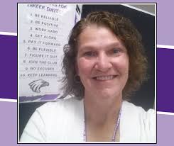Theresa Mosher, another #NewEaglesStaff member, is our HS Business  Education teacher! “Hello! My name is Theresa Mosher and I am the Business  Education Teacher at New Ulm High School!” I grew up