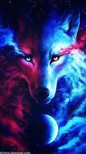 صور جميله افضل خلفيات للهواتف الذكية خلفيات روعه جدا light in the dark wolf spirit animal galaxy wolf
