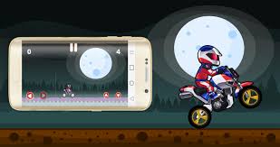Carrera con obstáculos en una motocicleta. Dirt Bike Xtreme Crazy Wheels For Android Apk Download