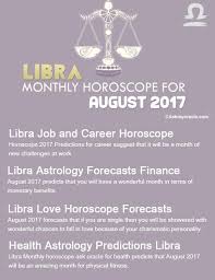 But if you face a situation where a lover creates obstacles to an important aspiration or goal, it's important not to see your paramour as a problem. Libra Monthly Horoscope August 2017 Libra Monthly Astrology Monthly Horoscope Libra Monthly Horoscope Horoscope