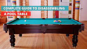 It can cost nothing to move a table, if you have free transportation, enough guys to lift it without needing to take it apart, etc. How To Disassemble A Pool Table The Right Way Youtube