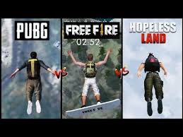 Hopeless land vs freefire vs pubg mobile comparison 2019 which one's best? Hopeless Land Vs Freefire Vs Pubg Mobile Comparison 2019 Nwhich One