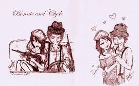 Bonnie And Clyde Cartoon Bonnie N Clyde Bonnie Parker Bonnie And Clyde Quotes