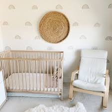 Start from the top and work your way down. Mini Rainbow Ombre Wallpaper Decals Pastel Or Multicolor Project Nursery