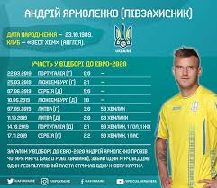 Born 23 october 1989) is a ukrainian professional footballer who plays as a winger or forward for english premier. Shots Of The National Team Of Ukraine In The Euro 2020 Cycle Andriy Yarmolenko Official Site Of The Ukrainian Football Association