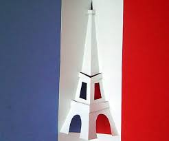 You'll either need to divide out sort of an equal amount of each type of card for each group or you can allow the students to choose and try to come up with what they think is a list of the most critical factors affecting how tall you can build your tower. Eiffel Tower Pop Up Card Easy Template Download