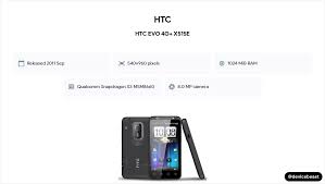 HTC EVO 4G+ X515E Image Gallery ...