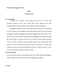 Pertanyaan tentang metode penilaian investasi. Doc Makalah Penganggaran Modal 1 Fadhil Luthfi Academia Edu