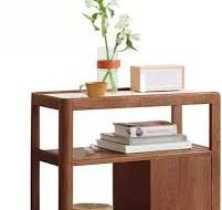 Amazon.com: Mesa central de madera para sofá, gabinete ...
