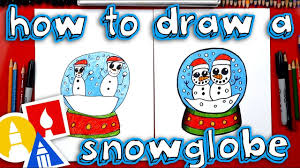 Bringing you the best children's books to fall in love with! How To Draw A Snowglobe Art For Kids Hub Winter Art Lesson Art For Kids