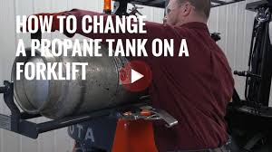 Don't much care for the looks of propane tanks so i painted ours about ten years agoneeds a touch up now. How To Safely Change A Forklift Propane Tank Step By Step Guide