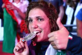 Valentina vezzali, arianna errigo and elisa di francisca!! Olimpiadi Rio 2016 Arianna Errigo Medaglia Vado Pedana Per Vincere L Oro Affaritaliani It