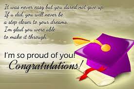 They go to the ceremony as parents. We Are Proud Of You Graduation Congratulations Quotes Graduation Message Quotes Graduation Quotes