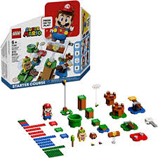 Es un juego que tenes que armar un robot dinosaurio ( y otros 2 mas) y nada mas. Amazon Com Lego Super Mario Adventures With Mario Kit De Iniciacion De Construccion 71360 Juego Interactivo Con Figuras De Mario Bowser Jr Y Goomba 2020 231 Piezas Toys Games