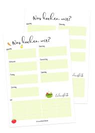 ✓ kostenlos ✓ ideal für schule & beruf. Wochenplan Furs Familienessen Was Kochen Wir Meinestube