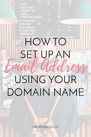How To Set Up An Email Address Using Your Domain Name Tips For Gmail The Creative Blog Co Blog Marketing Social Media Business Blog