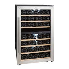 Kalorik 43 Bottle Temperature Control Dual Zone Freestanding Wine Refrigerator Reviews Wayfair 18 bottle free standing outdoor wine rack a free standing wine rack.