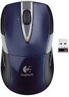 M525 Wireless Mouse w/ Unifying Receiver - Blue (910-002698) Logitech