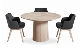 Extending round room kitchen and dining tables. Sm33 Round Extendable Dining Table Danish Design Co