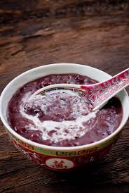 Indochine Kitchen Black Sticky Rice Dessert Asian Desserts Food Rice Desserts