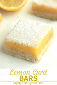 Lemon Curd Bars These Homemade Lemon Bars With Lemon Curd Are Sweet And Tangy They Are Delicious With A Crun In 2020 Lemon Bars Easy Lemon Bars Recipe Easy Lemon Curd