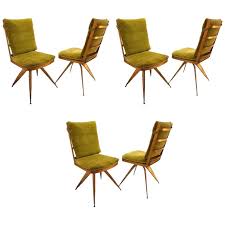 Chairs for every room in your home. Brutalist Steel Swivel Dining Chairs Set Of 6 At 1stdibs