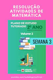 pin em pet mg volume 2 planos de estudos tutorados