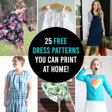 All of the patterns/templates are printable pdf files. How To Make A Dress 25 Free Dress Patterns For Girls Women It S Always Autumn
