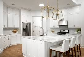 Ultra White Shaker Kitchen Cabinets In 2020 White Shaker Kitchen Cabinets White Shaker Cabinets Shaker Kitchen Cabinets