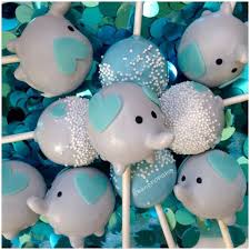 Elephant Cake Pops Baby Shower Cake Pops Boy Or Girl Cake Pops Baby Shower Cake Pops Elephant Cake Pops Baby Shower