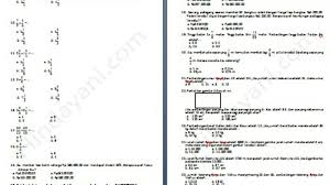 Contoh soal matematika kelas 4 sd tentang pecahan senilai, kali ini kami akan bagikan kumpulan latihan soal pelajaran matematika untuk kelas 4 sd pada semester 1 tentang pecahan senilai. Prediksi Soal Matematika Kelas 5 Sd Dan Mi