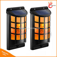 Waterproof Solar Flickering Flame Light Solar Outdoor Wall Light China Solar Flame Light Solar Flickering Light Made In China Com