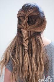 Adorable little child smile with long blond hair braids on yellow background. Loose French Braid Tutorial For Long Hair Hair Romance