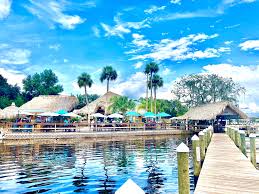 Riverside tiki spot on the Homosassa River