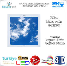 vestel 60x60 gokyuzu panel siva alti whatsapp 0544 877 2816 tel 02242395454 0541 454 2524 musteri hiz 0850 850 7 224 web www skygroupc gokyuzu led altin