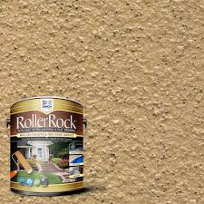 Installing this homemade car ramp is the perfect steep driveway solution. Daich Rollerrock 1 Gal Self Priming Harvest Tan Exterior Concrete Coating Rrpl Ht 378 The Home Depot