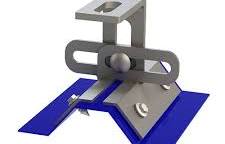 Adjustable wide klip lok bracket