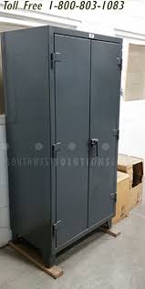 Provide controlled access to supplies with compartments that lock separately. Heavy Duty Storage Cabinets Forklifts Cranes Store Industrial Warehouse Supplies