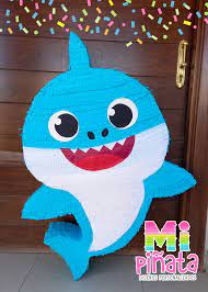 Pinata Baby Shark Azul Mi Pinata Torreon Facebook
