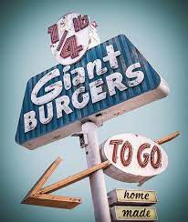 All Sizes Giant Burgers Flickr Photo Sharing Vintage Neon Signs Retro Signage Old Neon Signs