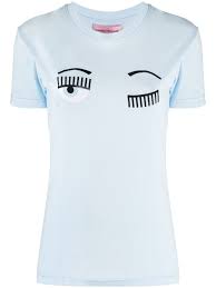 Benvenuti in questa fanpage dedicata ai ferragnez. Flirting Logo Cotton T Shirt Chiara Ferragni Eraldo Com