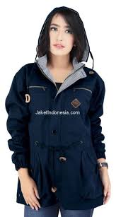 Jaket Wanita Rnd 18 25 Canvas Biru Navy L Xl Rp 246 250 Sweater Hoodie Sweaters Fashion