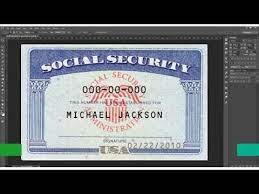 Make a social security card. Social Security Card Psd Template And Create Your Social Security Card In 5 Minutes Social Security Card Template Social Security Office Social Security Card