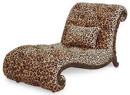< image 1 of 3 >. Leopard Print Chaise Lounge Chair Off 55