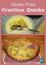 Crustless Gluten Free Quiche Gluten Free Quiche Quiche Recipes Crustless Gluten Free Recipies